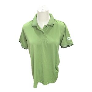 Publix Grocey Store Polo Shirt Women's Medium Green Short Sleeves